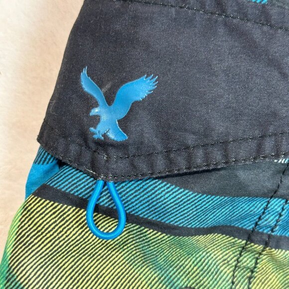 American Eagle Outfitters AEO Men's Board Shorts Swim Trunks Size M - Beachwear - Picture 6 of 14